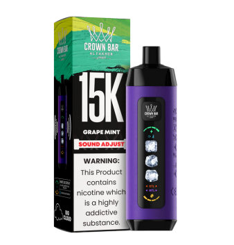 Al Fakher Crown Bar GRAPE MINT 15000 puffs
