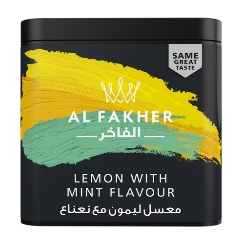 Al Fakher LEMON WITH MINT Hookah Shisha Tobacco 1kg and 250g