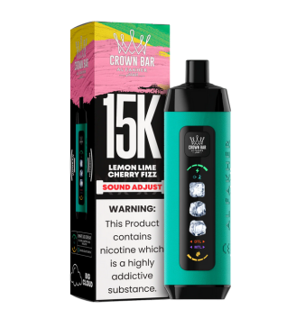 Al Fakher Crown Bar Lemon Lime Cherry Fizz 15000 puffs