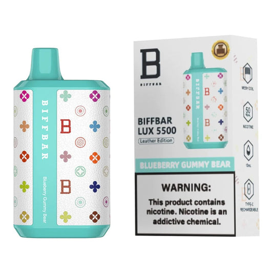 Biff Bar Blueberry Gummy Bear - 5500