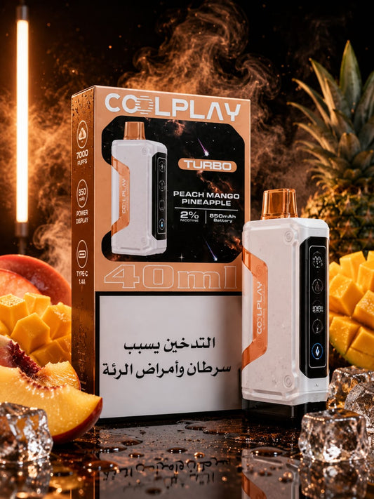 COOLPLAY PEACH MANGO PINEAPPLE