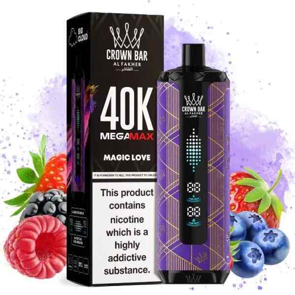 Al Fakher Crown Bar Mega Max 40K puffs