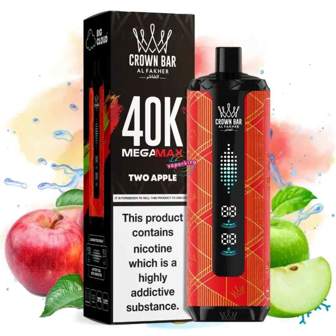 Al Fakher Crown Bar Mega Max 40K puffs