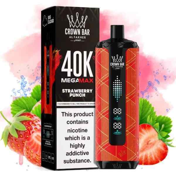 Al Fakher Crown Bar Mega Max 40K puffs