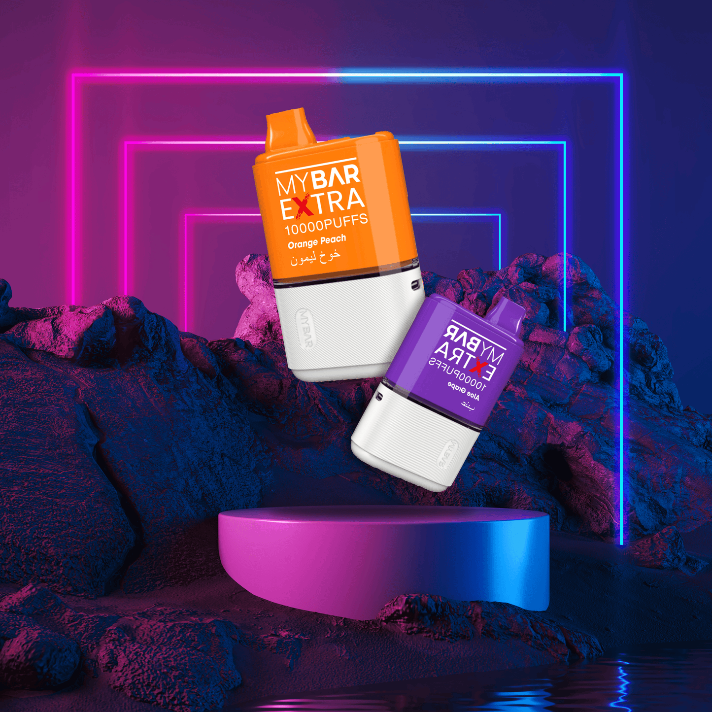 MYBAR EXTRA STRAWBERRY MANGO Up to 5000X3 Puffs