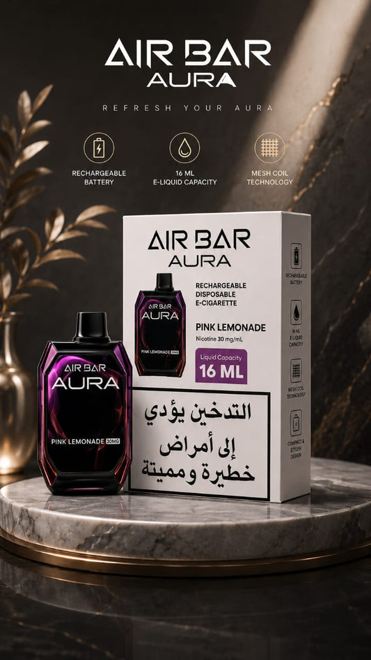 AIR BAR AURA PINK LEMONADE
