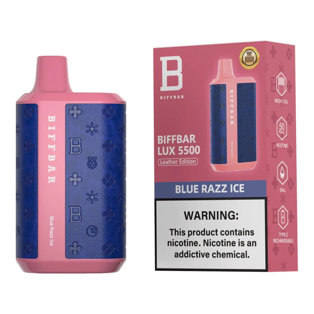Biff Bar Blue Razz Ice - 5500